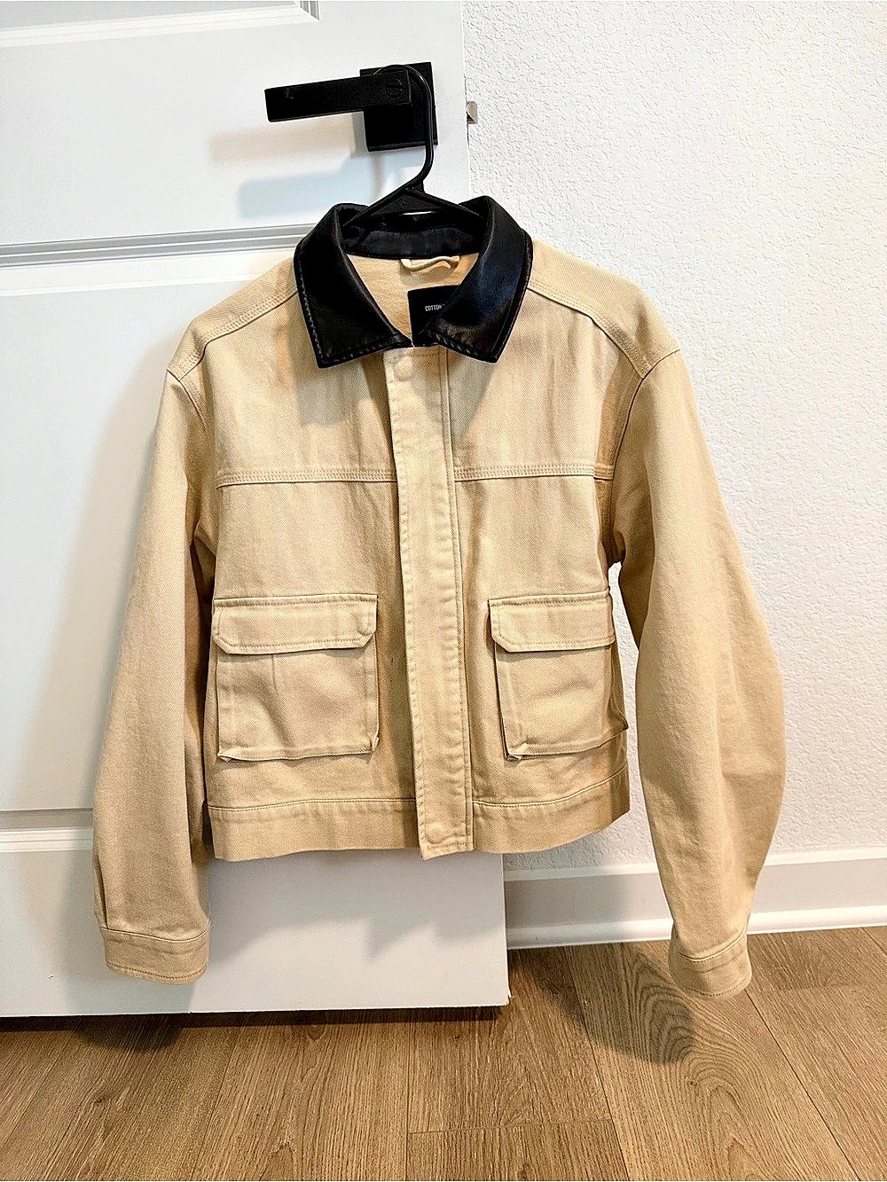 Cotton On Utility Jacket Beige Size S/M NWT